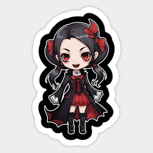 Vampire Girl 2 Sticker